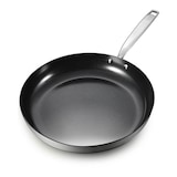 thumbnail of BE living Koekenpan RVS - Ø 28 cm - Keramisch - Inductie - PFAS Vrij Anti Aanbak - Bakpan - Essential Series