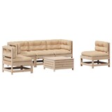 thumbnail of vidaXL 6-tlg. Garten-Lounge-Set mit Kissen Massivholz Kiefer