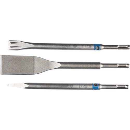 Meißel-Set mit SDS plus, 3-teilig, 250, 250, 260 x 20, 40 mm