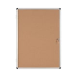 thumbnail of Bi-Office Enclore - Vitrina de interior de Corcho con Puerta de Aluminio y Cerradura, 720 x 981 mm - 9x A4