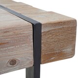 thumbnail of Esszimmertisch HWC-A15, Esstisch Tisch, Tanne Holz rustikal massiv MVG-zertifiziert ~ naturfarben 80x200x90cm