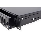 thumbnail of VALUE 19-Zoll-Spleißbox leer 1 HE, 24x SC DX / LC 4-fach, ausziehbar