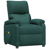thumbnail of vidaXL Massagesessel Dunkelgrün Stoff