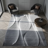 thumbnail of Teppich Flur Ombre Pflegeleicht Waschbar Strapazierfähig Wohnzimmer Schlafzimmer Schwarz 140x200 cm – DRAU von Kadima Design