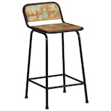 thumbnail of Tabourets De Bar Lot De 2 46x35,5x80cm Bois Massif Récupération