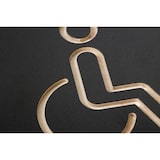 thumbnail of Piktogrammschilder Europel Rollstuhl schwarz 421037