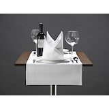 thumbnail of LTITEX -  Caminho de mesa branco com borda do Atlasal 40 x 130 cm