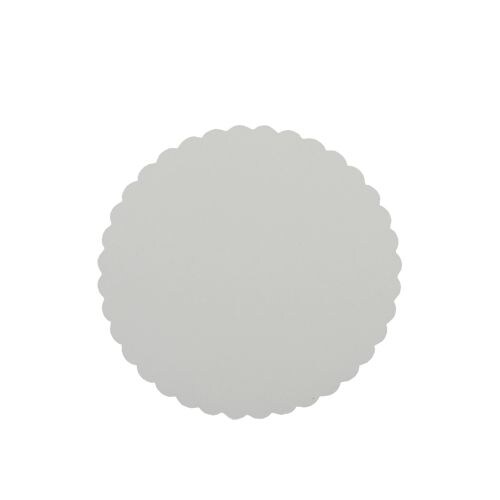 ABC Pak 500 Tortenunterlagen, Pappe [rc] rund Ø 22 cm weiss (95362, 5x100 Stück)
