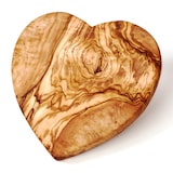 thumbnail of Brett aus Olivenholz in Herzform 20 cm