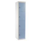 thumbnail of Schließfach Boston T163, Schließfachschrank Wertfachschrank Spind, Metall 180x38x45cm ~ blau