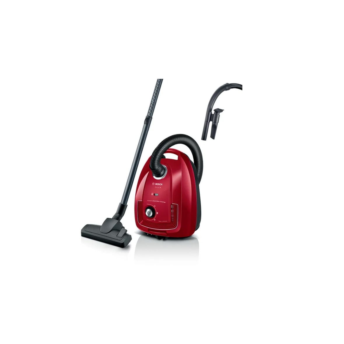 BOSCH aspirateur traineau 600w 79db rouge BGB38RD2