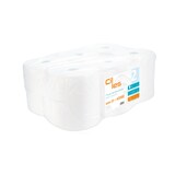 thumbnail of Handtuchrollen, 2-lagig, 264 Rollen, 36168m gesamt, 137m je Rolle, 100% Zellstoff, CIL- les Tissue, centerfeed-Series D