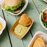 thumbnail of BIOZOYG 1000 Stück Einwegschalen 200ml Pappschalen Fingerfood, ungebleichter Kraftkarton, für Pommes, Snacks und Currywurst, biologisch abbaubar