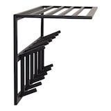 thumbnail of LOFT42 Kapstok Jaimy - Zwart – Metaal – 6 dubbele haken - 80x35x30