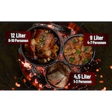 thumbnail of GUSSKÖNIG  Dutch Oven 9 l mit Füßen