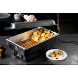 thumbnail of METRO Professional Elektrischer Chafing Dish GCD1009, Kunststoff Edelstahl, GN 1/1, 2.8 L, schwarz