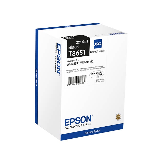 Tinten EPSON C13T865140 EPSON WFM5190DWF TINTE BLK HC