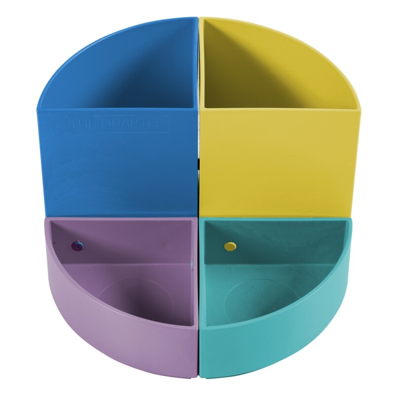 Lot de 3 Pot à crayons THE QUARTER Forever Young coloris assortis