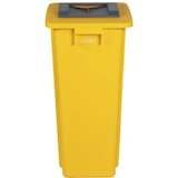 thumbnail of PROBBAX - PB-1080-YEL - Cubo de reciclaje sin tapa - 32 x 46 x 58 cm - 60 L - Amarillo