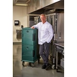 thumbnail of Cambro Doppelter isolierter Lebensmittelcontainer graublau