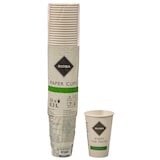thumbnail of RIOBA To-Go Becher, Papier, 0.3 L, Ø 8 x 11.8 cm, beige, 20 x 50 Stück
