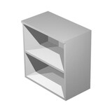 thumbnail of Armario medio Presto - Venere  gris 80X35X120.