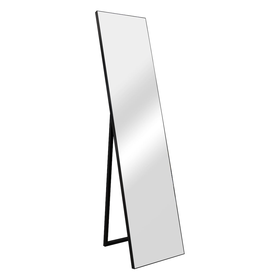 Helloshop26 - Barletta neigbarer Ganzkörperspiegel 150 x 35 cm schwarz 03_0007970