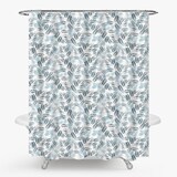 thumbnail of Cortina de Banho TROPICAL FOLIAGE 180x200cm