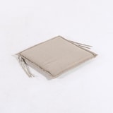 thumbnail of Cojín para sillas de jardín Olefin color Marrón tostado, Tamaño 40x42x4 cm, No pierde color, Desenfundable