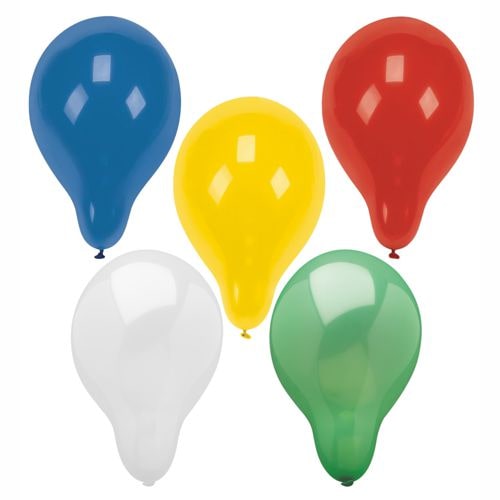 PAPSTAR, Ballonnen Ø 32 cm assorti kleuren