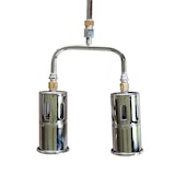 thumbnail of Diserbatore Termico Pro 2 Fuochi Ø 60 mm Turbo 5m Tubo 4,0 bar Regolatore Gas Accendigas Carrello INTEC