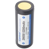 thumbnail of Keeppower 26650 5200mAh 3,6V bis 3,7V Li-Ion Akku PCB geschützt 69,5x26,8mm