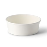 thumbnail of BIOZOYG Salatschale 300 Stück 400 ml weiß Suppenschalen Einwegschalen Einweggeschirr Deli Container Bowl to go Kartonschale Einweg Suppenbehälter