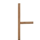 thumbnail of Biscottini Holzleiter 130x35 cm– Handtuchhalter für den Boden – Handtuchhalter für das Badezimmer – Moderne dekorative Badezimmerleiter – Aufbewahrung