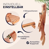 thumbnail of Deuba Sonnenliege Queen Mary Verstellbar Klappbar