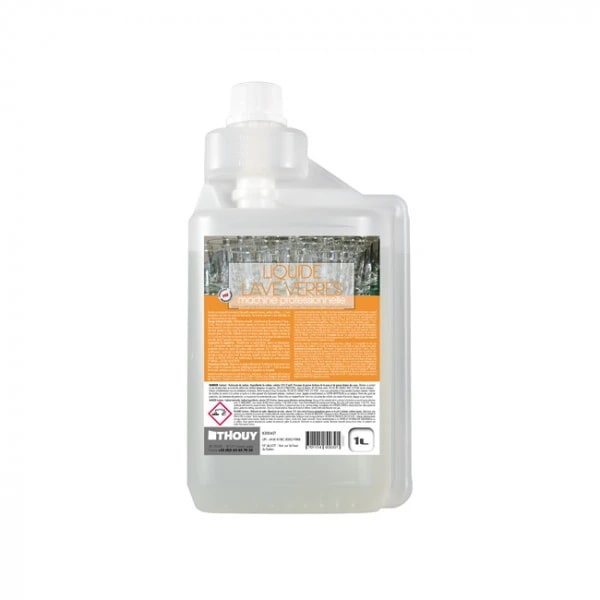 Liquide lave-verres machine professionnelle 1 L