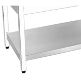 thumbnail of EURAST - Lavandino con struttura 1 scola, 1 vasca 400x400x200 con piano - 1000x550x850 mm - 2135I001