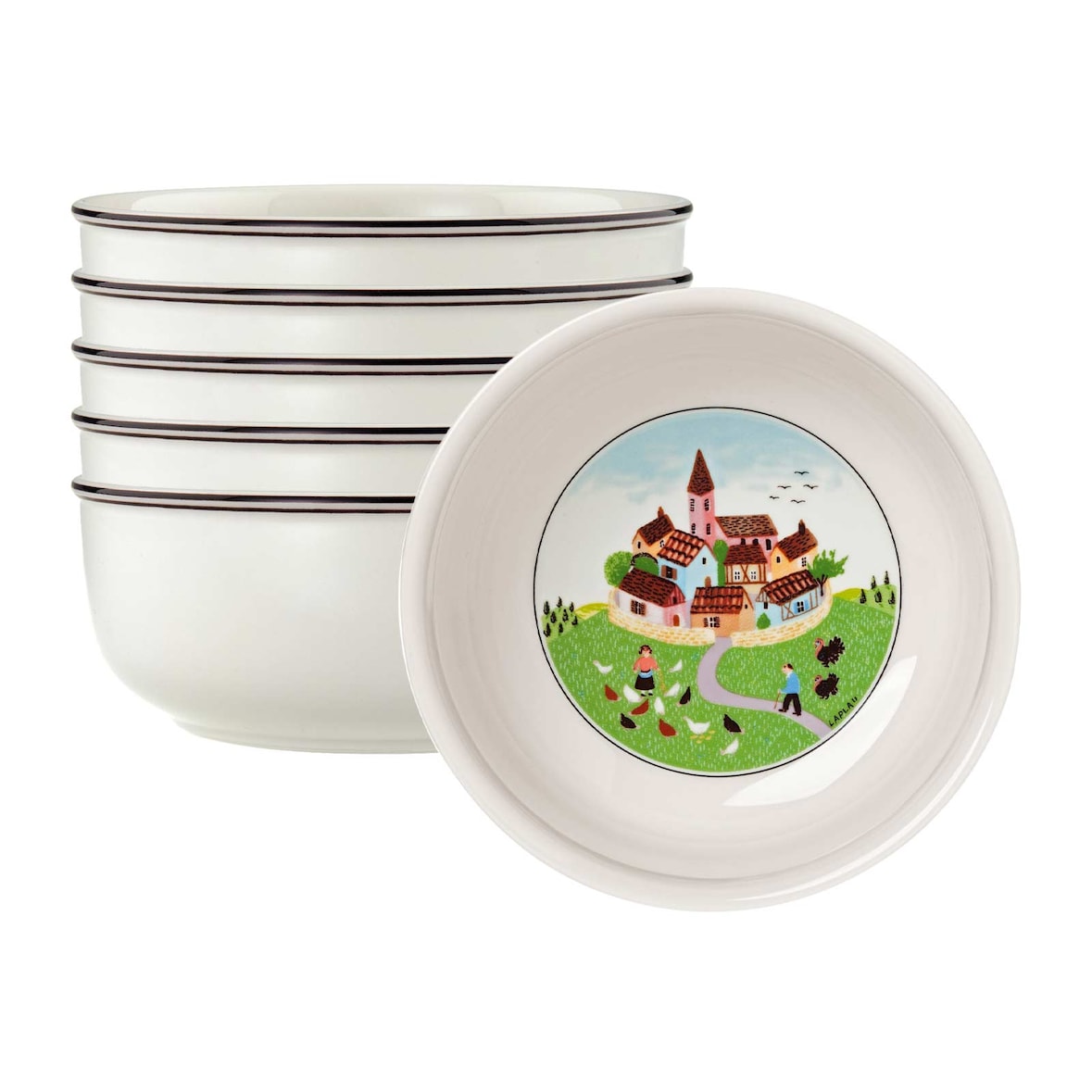 Villeroy & Boch Design Naif Dessertschale ø 13 cm 6er Set