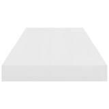 thumbnail of vidaXL Schweberegal Hochglanz-Weiß 60x23,5x3,8 cm MDF