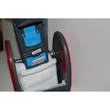 thumbnail of CleanSV Wischset Laschenmop 50 cm, Ablage + 5 L- Eimer, Reinigungswagen 1 x 18 Liter Eimer, 1 Laschenmop Halter 3 x Laschen Baumwollmop Teleskopstiehl