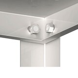 thumbnail of Regal mit glatten, höhenverstellbaren Böden, 800x500x1800 mm, Selbstmontage