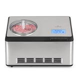 thumbnail of Dolce Bacio Smart Eiscremebereiter Yogurtmaker Kompressor 2 Liter WiFi Touch EdelstahlSilber
