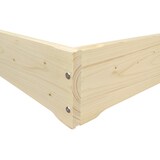 thumbnail of Funktionsbett Bettrahmen Fichte 80x200 Gästebett Bodenbett mit wählbarem Zubehör V-60.69-08 ohne Zubehör