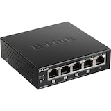 thumbnail of D-Link DGS-1005P/E Switch 5 porte PoE+ Gigabit, 4 porte PoE+, 60W