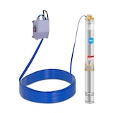 thumbnail of hillvert Pompa sommersa per pozzo - 95 mm / 3,75'' - 3000 l/h - 550 W - cavo 20 m / prevalenza 85 m - Acciaio inox