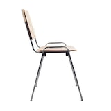 thumbnail of ROCADA 974VE Stapelstuhl, Sitzschale Buche grau lackiert 4 St, grau