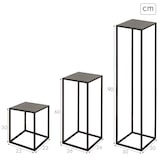 thumbnail of Max Home Set 3 mesas auxiliares metálicas varias alturas