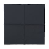 thumbnail of MONOUSO - Papieren Servet met Rand 2-laags Zwart 40x40cm (100 Stuks)