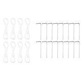 thumbnail of vidaXL Party-Zelt Weiß 400 x 400 x 266 cm Polyethylen und Stahl