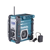 thumbnail of Makita Akku-Baustellenradio DMR112 Radio FM, DAB Plus, Bluetooth, ohne Akku und Ladegerät